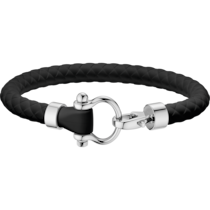 OMEGA Aqua Sailing Bracelet, rubber, stainless steel - B34STA050970X