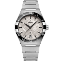 Grey dial watch on Steel case with Steel bracelet - Constellation 41 mm, steel on steel - 13130412199001
