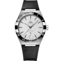 Constellation 41 mm, steel on leather strap - 13133412106001