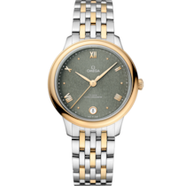 De Ville Prestige 34 mm, steel - yellow gold on steel - yellow gold - 43420342010001