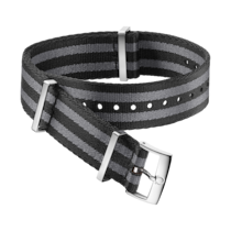 Polyamide, 5 stripe black grey