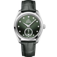 Seamaster Aqua Terra 150M 38 mm, acciaio su cinturino di pelle - 22013382060001