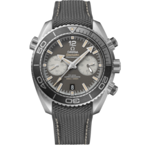 Seamaster Planet Ocean 600M 45.5 mm, steel on rubber strap - 21532465101004
