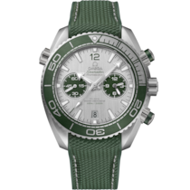 Seamaster Planet Ocean 600M 45.5 mm, steel on rubber strap - 21532465106001